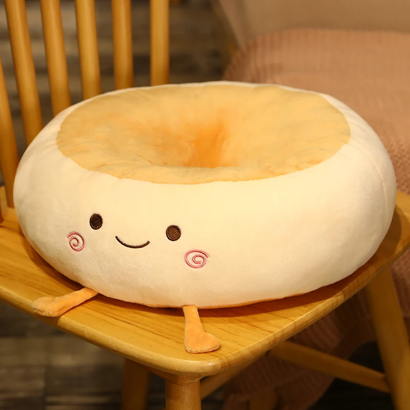 Kawaii Donut Bread Soft Seat Cushion