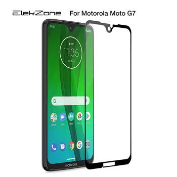 Перейти на Алиэкспресс и купить Полное Защитное стекло для Motorola G7 G6 E6, Защитное стекло для экрана для Moto G7 Play G7 power G6 E6 E5 Plus, стеклянная пленка