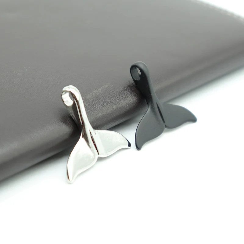 Alloy Whale Tail Accessories For Jewelry Making DIY