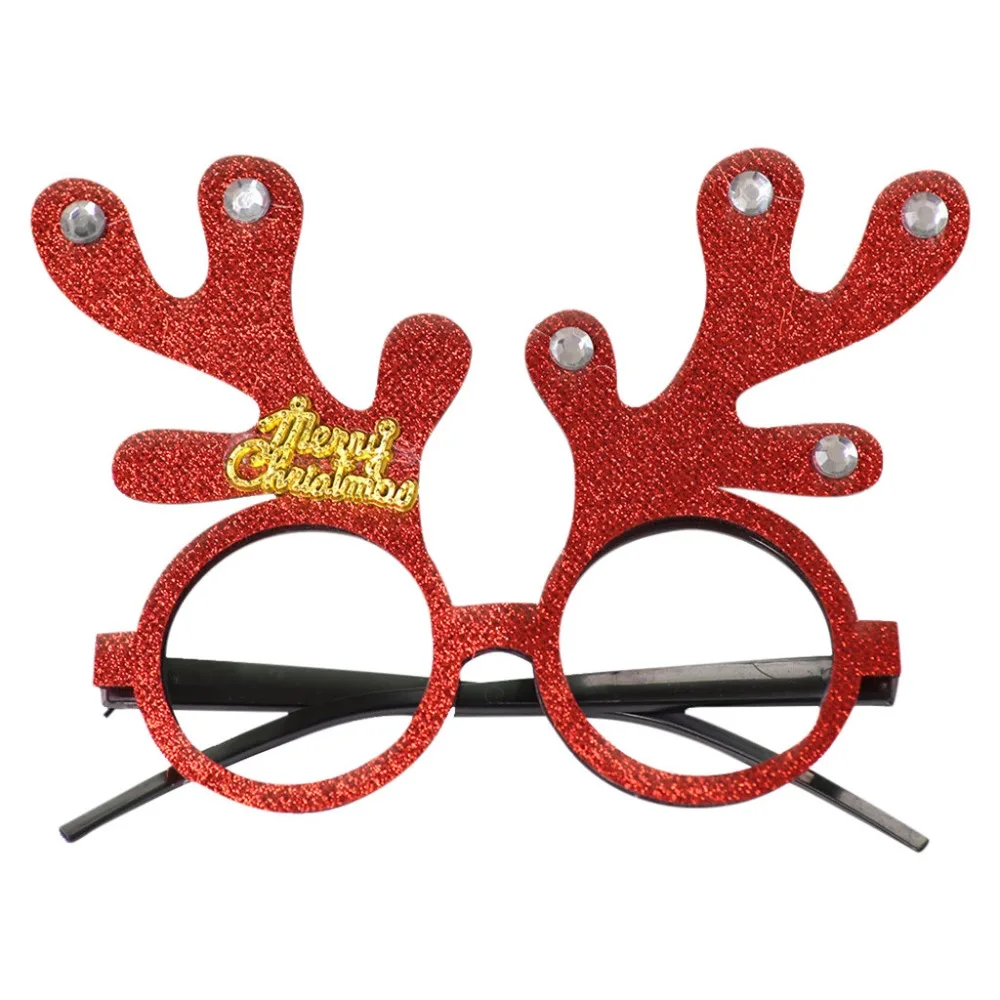 Christmas party glasses cute beautiful glasses photo props role playing animals riding bike cycling glasses 30S26 (29)