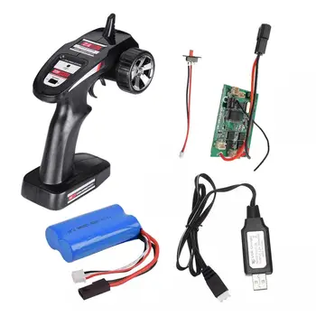 

2.4G Full Scale Remote Control Kit Double Drives Tank Version Transmitter Remote Controller for SG 1203 Crawler Vehicle Parts