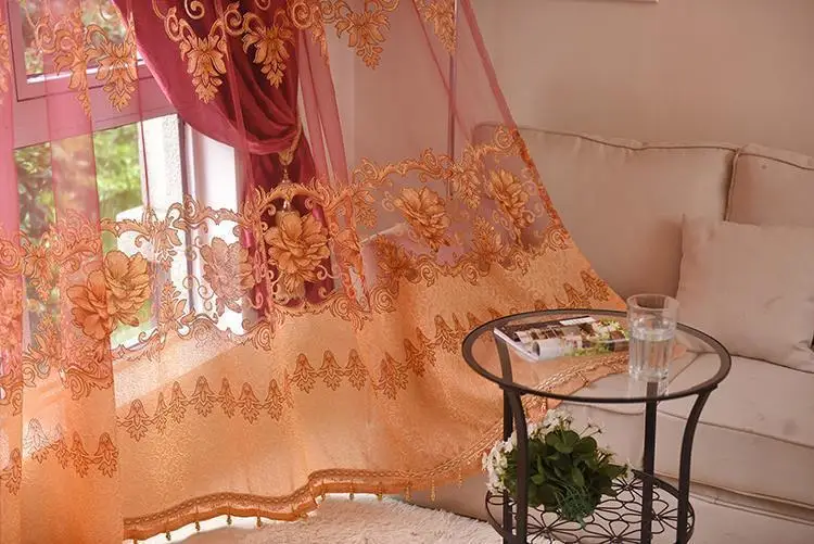 Перде Ридо Cortinas Dormitorio Modernas Firany Европейский ворханг кухня для гостиная роскошные Pour Le салон занавески