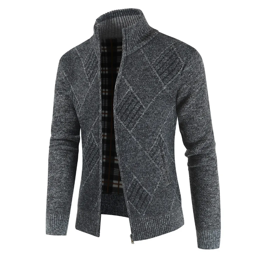 Осень и зима мужской повседневный модный кардиган свитер куртка дропшиппинг 30 трикотаж Slim Fit джемпер свитер Abrigo Sueter