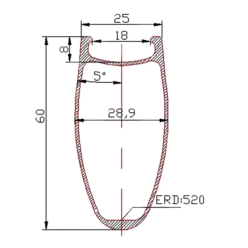 700c 60x25 мм clincher бескамерная дорожная велосипедная карбоновая оправа AC3 Тормозная сторона 3 К UD дорожные велосипедные диски 540 г дорожный карбоновый обод 18 21 20 24H