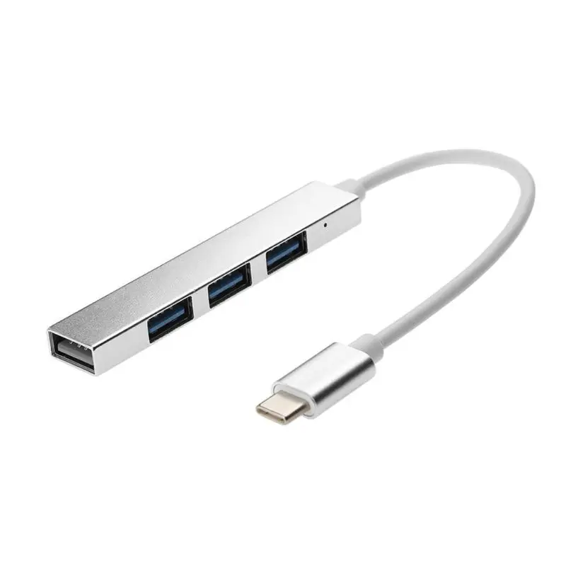 USB C концентратор type C до 4 USB 3,0 адаптер для Macbook Pro мобильного телефона ноутбука