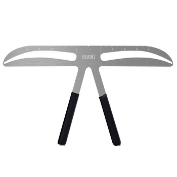 

Eyebrow ruler Three-Point Positioning balance ruler Tattoo Eyebrow template tool Eyebrow measurement thrush card