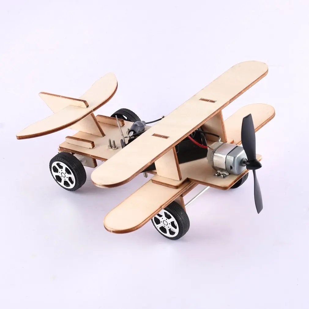 Научная и технология мелкого производства Diy Gliding летательный аппарат детский ручной набор материалов для изобретения
