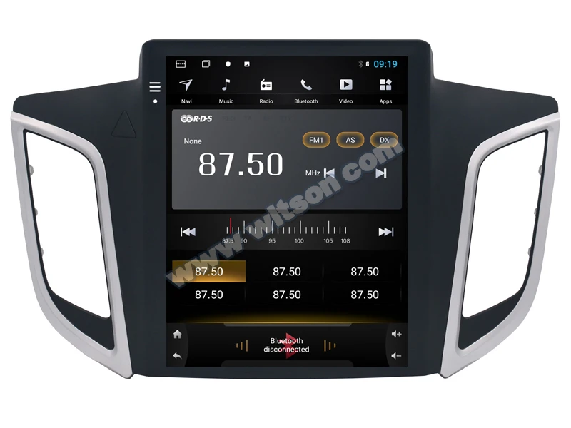 WITSON вертикальный экран автомобильный dvd с gps 4GB ram+ 64G rom для HYUNDAI IX25/CRETE- Автомагнитола с gps автомагнитолой