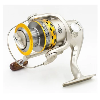 

Fishing Reel Double Chinese Dragons Metal Head Spinning Reel Drum Barrel Sea Pole Wheel Winding Front Drain Fishing Reel