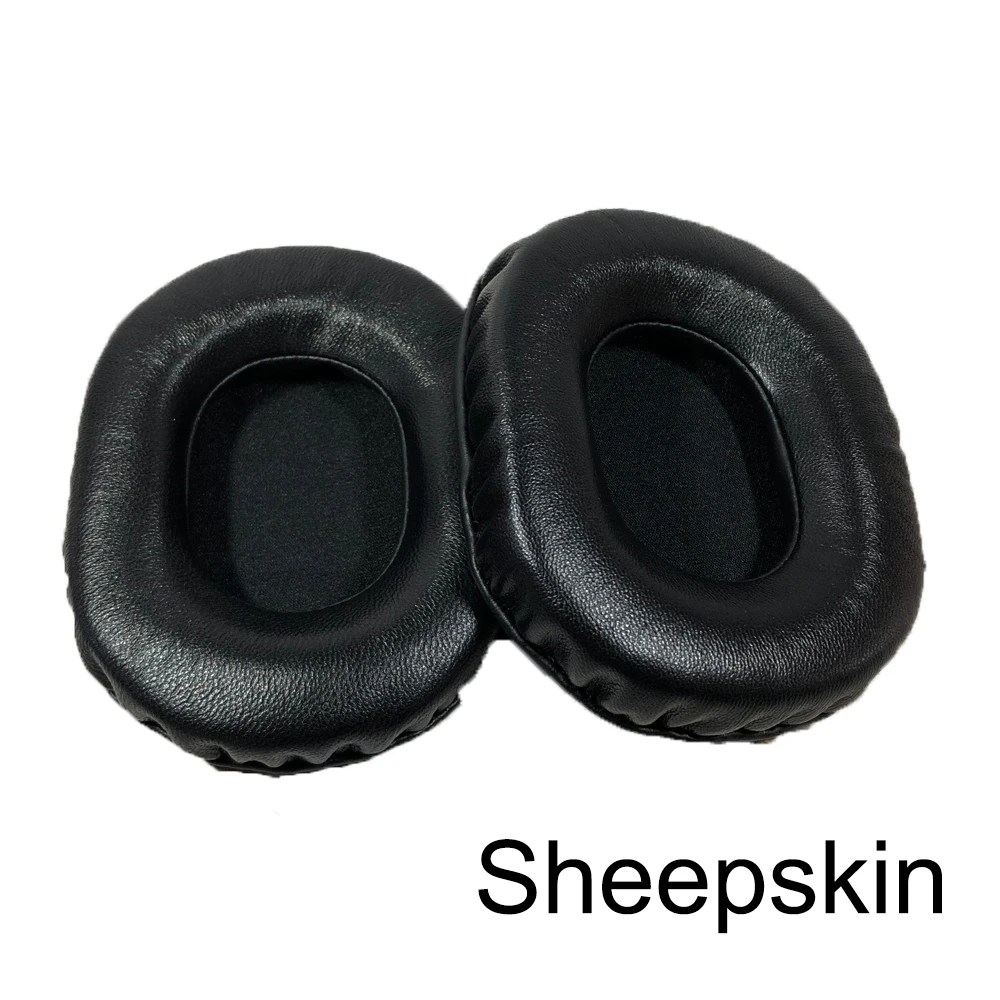 Apply to Technica ATH MSR7 ATH MSR7 Headphones replace Sheepskin ear pad genuine leather Ear Cover