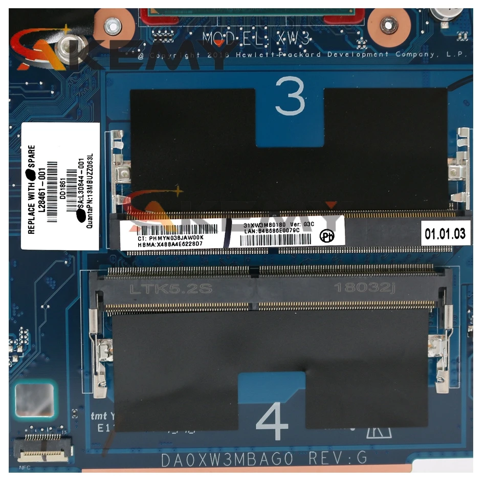 937236-850-For-HP-ZBOOK-17-G5- ...