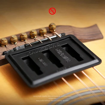 

Guitar mute pad mute Guitar practice without disturbing Silicone material free shipping Guitar accessories