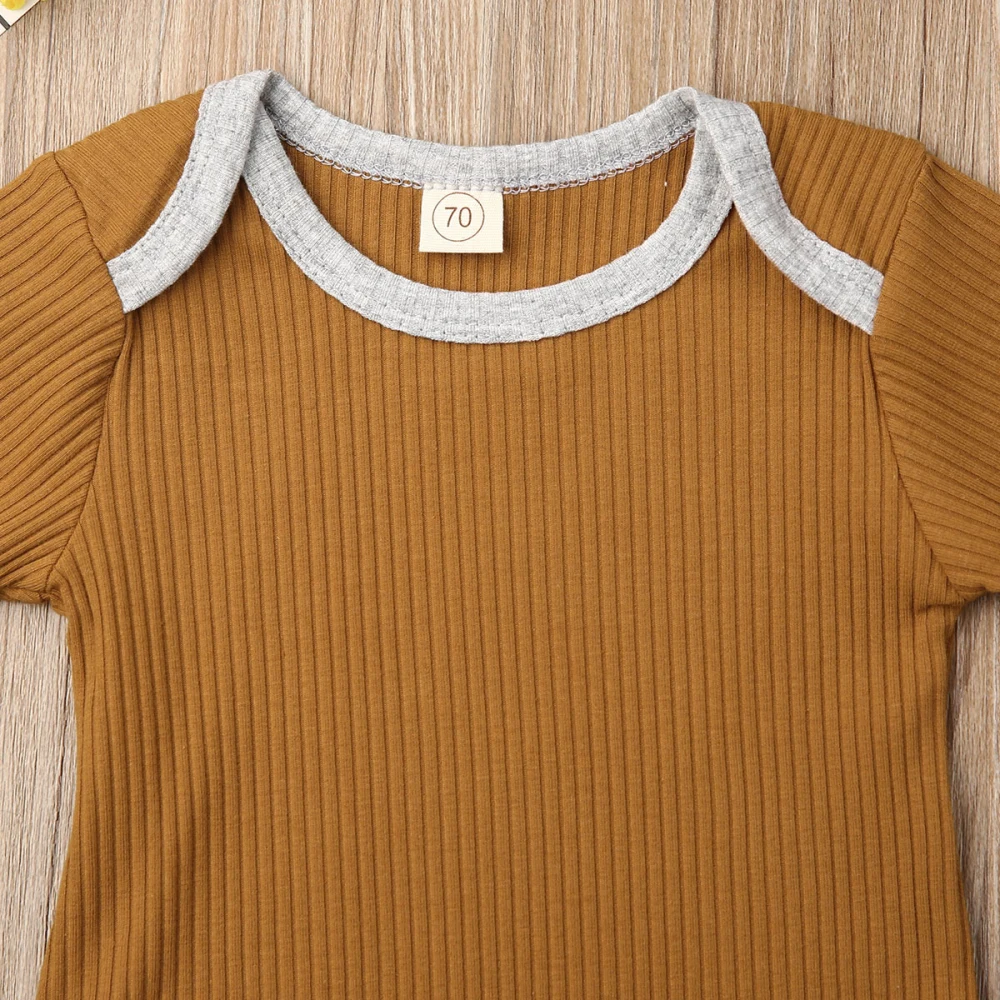 От Carter's, детский костюмчик, осень Повседневное для новорожденных, для маленьких мальчиков и девочек костюм-Комбинезон Боди Наряды вязаная одежда из хлопка, 8 цветов
