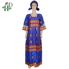 H& D африканские Дашики платья для женщин Базен riche платье с кружевом размера плюс женская одежда Южная Африка Свадьба традиционная одежда