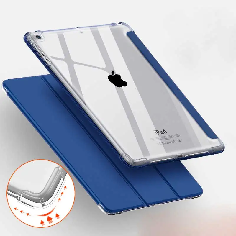 Чехол для Apple iPad 9 7 дюйма 2017/2018 чехол Air 1/2 с автоматическим пробуждением и сном