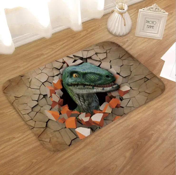 

Dinosaur Plush Carpet Foot Pad Floor Mat Carpet Plush Toy 2700