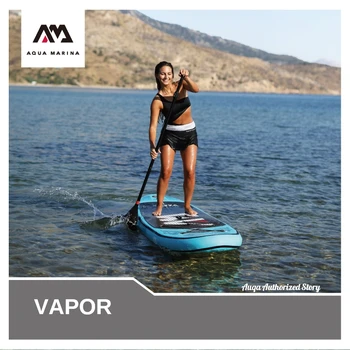 

Aqua Marina 2020 VAPOR stand up paddle board sup surfing inflatable board water sport surf paddle holder 300 x 76 x 12cm