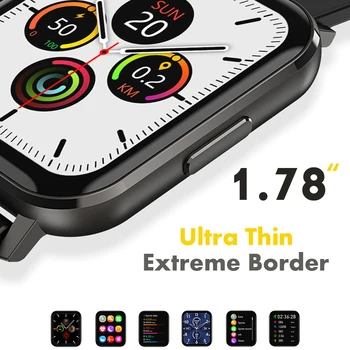 

Young Smart Watch 1.78 inch 420*485 HD Screen IP68 Waterproof Heart Rate Monitor Fitness Tracker Sports multi-style dial Watch