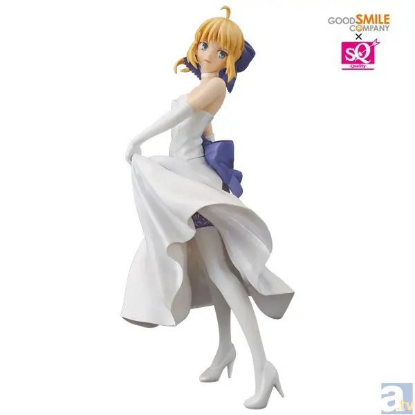 Wolf Anime Fate Stay Night Destiny Night saber sq White Formal Dress Ceiba Garage Kit