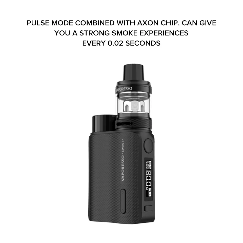 Vaporesso Swag II комплект электронных сигарет No 18650 с TC коробкой мод Vape 3,5 мл NRG ПЭ бак GT CCELL катушка VS Swag комплект