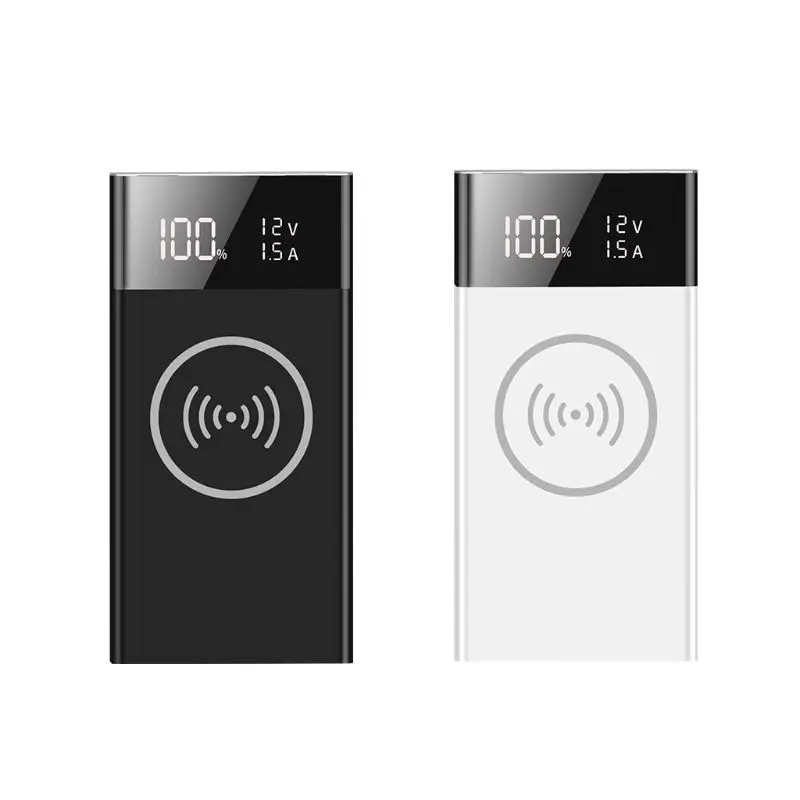 Беспроводное зарядное устройство Qi QC3.0 6 батарей 18650 USB Type C PD чехол|Зарядные