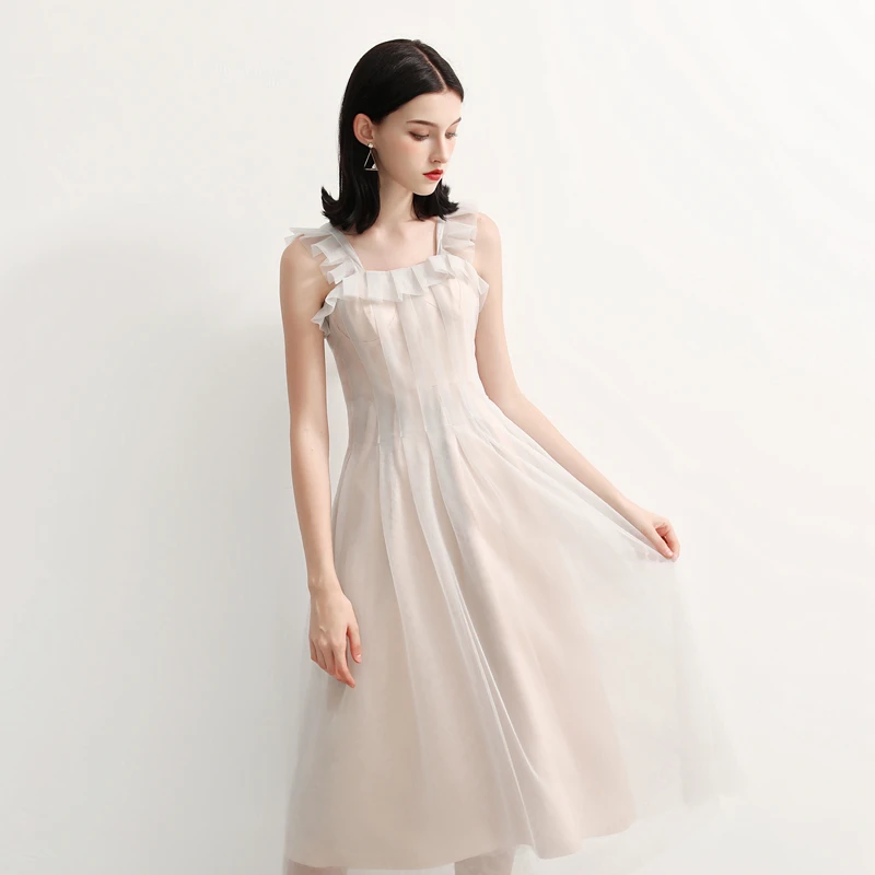 Осень 2020 элегантное новое поступление выпускные платья vestido de noiva sereia Платье de soiree вечернее сексуальное Плиссированное короткое платье