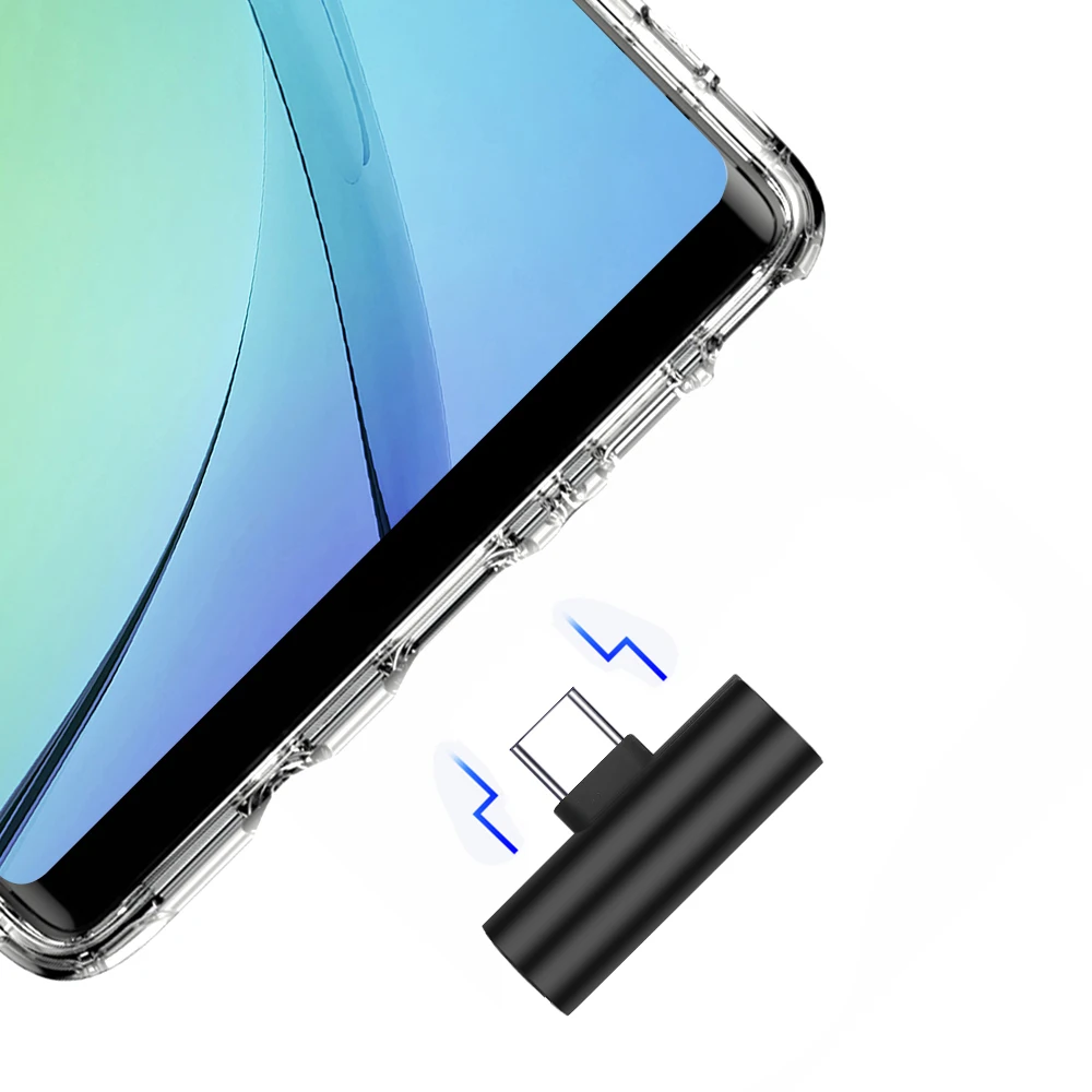 Адаптер USB 2 в 1 двойной тип C для наушников|Переходники и адаптеры| |