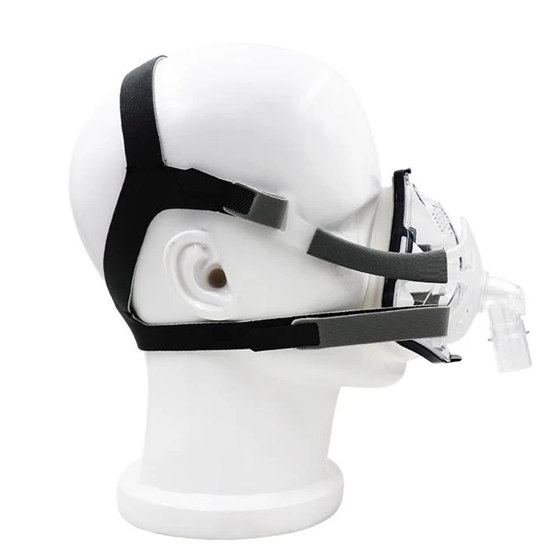 Решите храп маска BMC FM1A полная маска для лица CPAP Bipap машина копд храп и терапия сна соединить лицо и шланг с он