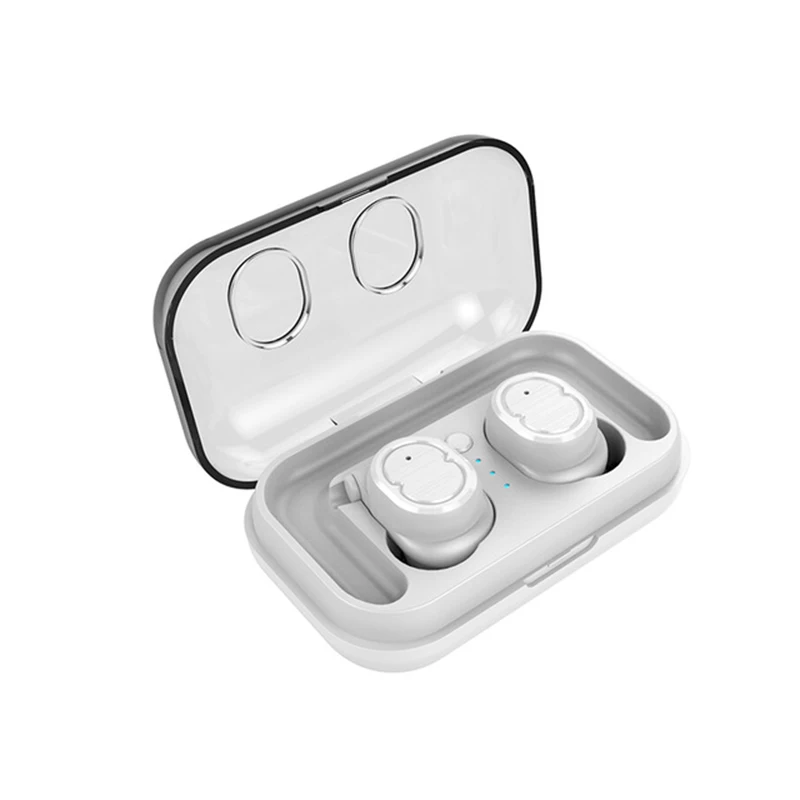 

Touch Control Bluetooth 5.0 Earphones Wireless Earphones IPX5 Waterproof Sport Headset Mini Stereo Hifi Earbuds with Charger Box