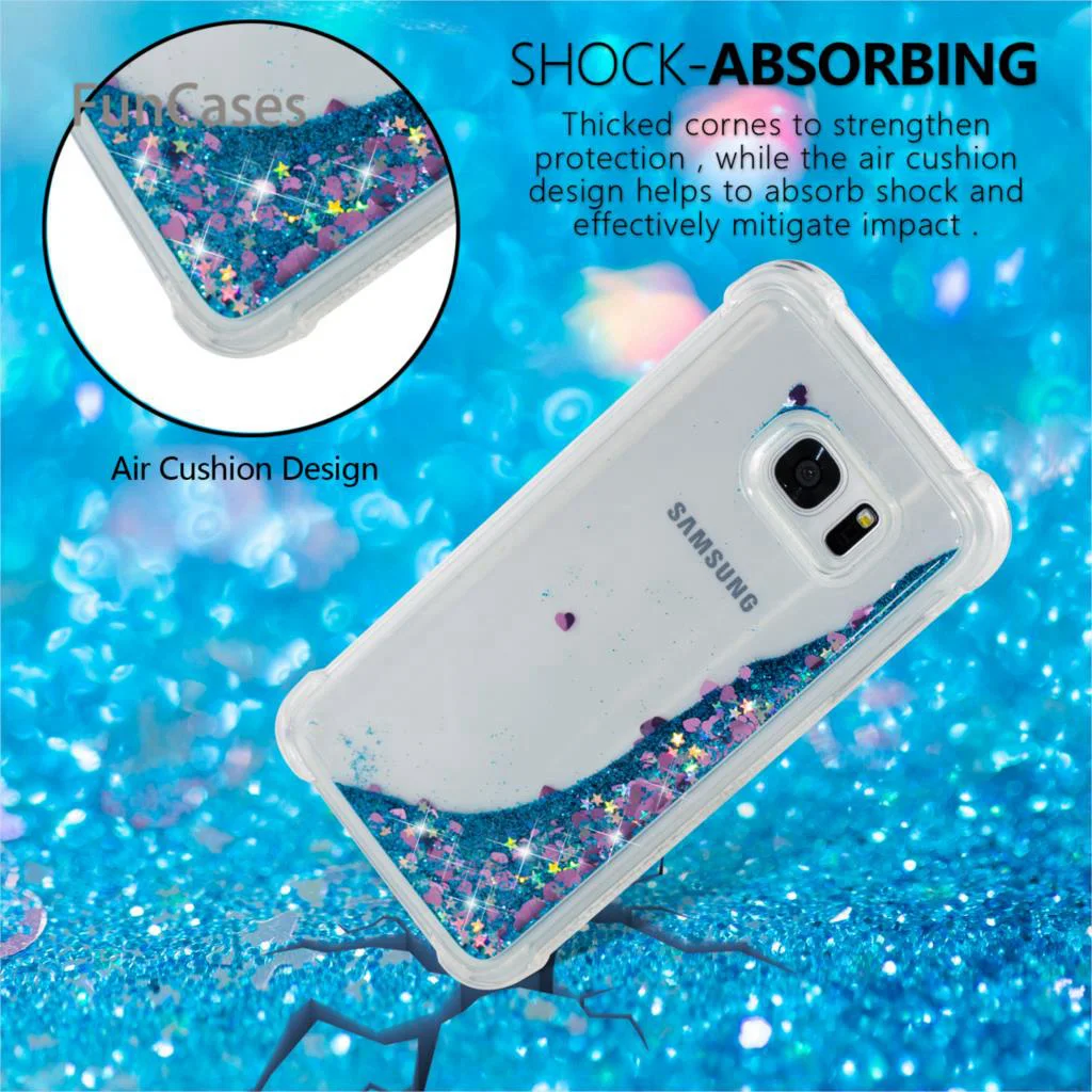 Блестящий чехол для samsung S7 Edge мягкий телефона из ТПУ Caso Quotes сообщения Etui Galaxy