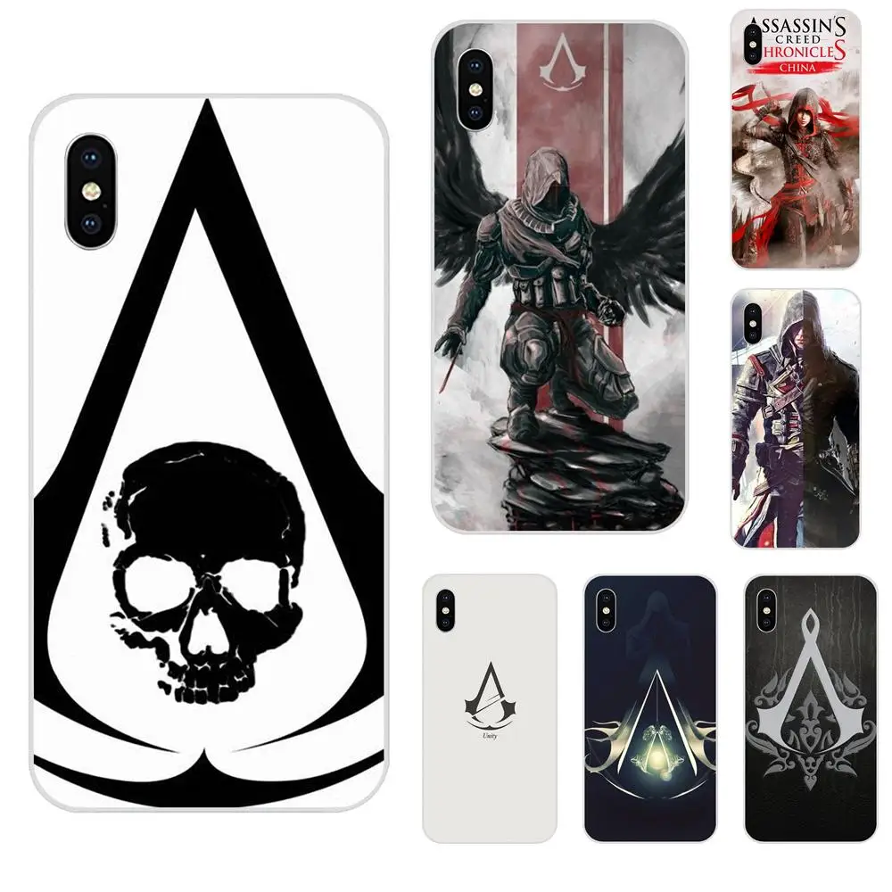 

For Galaxy J1 J2 J3 J330 J4 J5 J6 J7 J730 J8 2015 2016 2017 2018 mini Pro TPU Case Asking Alexandris Skull Assassins Creed