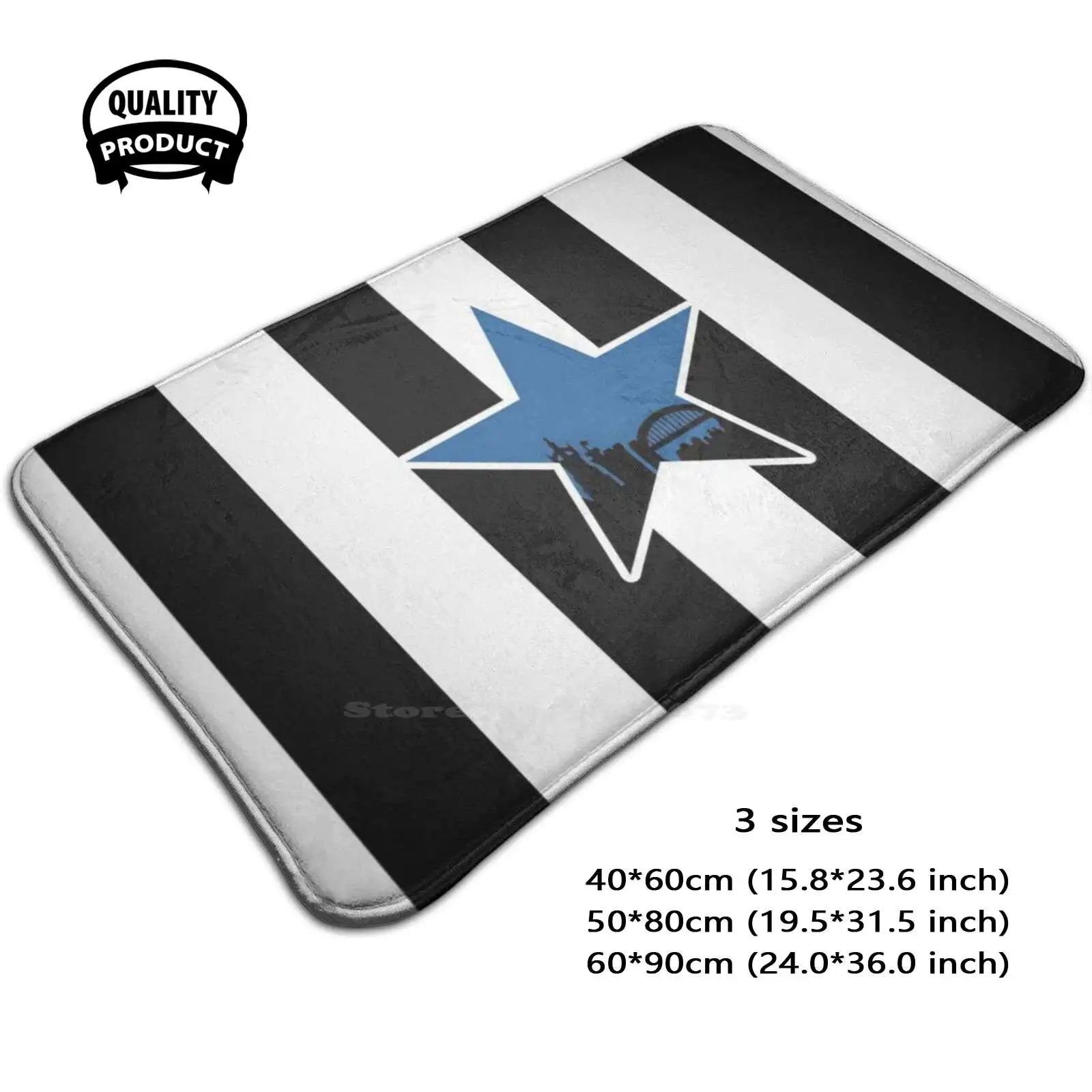 1993 - 1994 Kit Soft House Family Tappetino Antiscivolo Tappeto Tappeto Baia Toon United St James Keegan Robson And Shearer