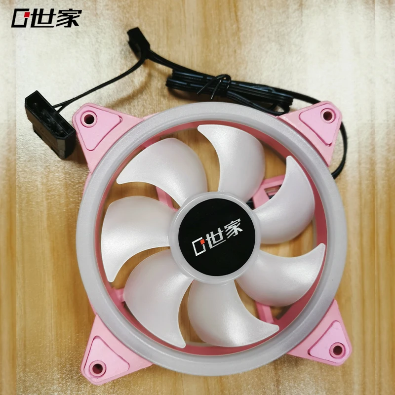 

NoEnName_Null 12cm PC Computer Case Cooling Slient Fan For CPU Cooler Radiator Cooling 120mm Cute Quiet PC Fan