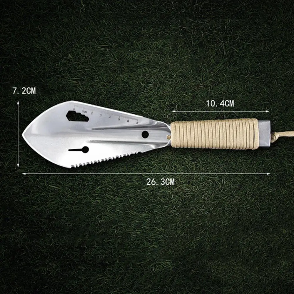 Многофункциональный садовый инструмент для цветов портативный спортивный кемпинг можно резать измеряемая ручная Лопата небольшие армейские лопаты