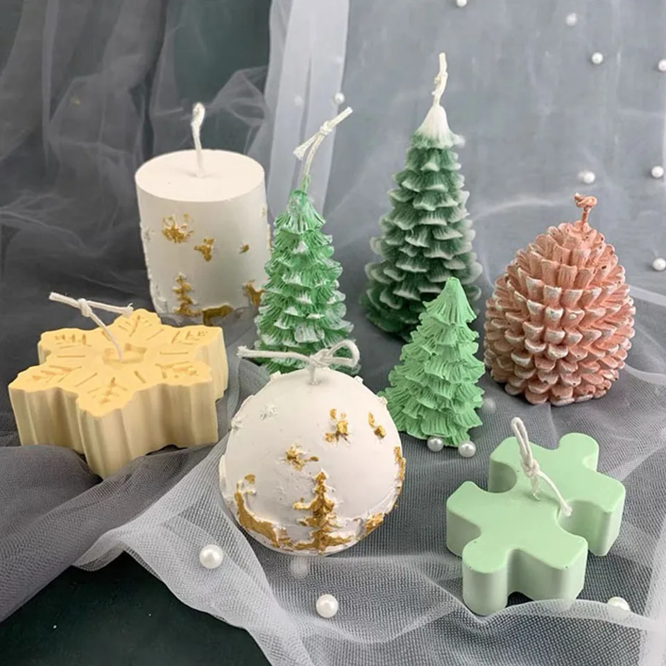 12 Mini Stampi Per Candele, Sapone E Decorazioni Fai Da Te