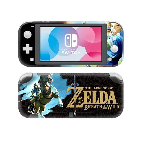 Легенда о Зельде стикер кожи для nintendo Switch Lite консоль и контроллер протектор Joy-con NAND переключатель Lite стикер кожи - Цвет: YSNSL0240