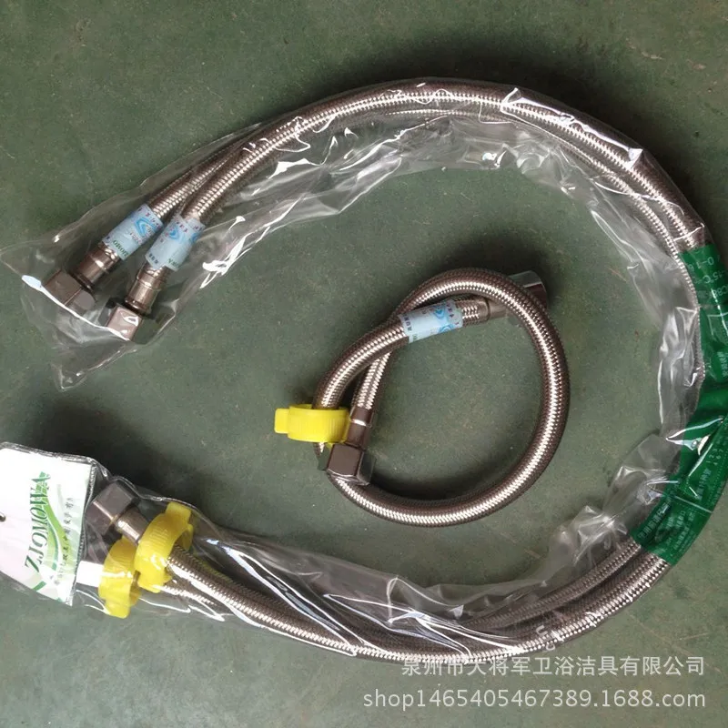 Металлический шланг для холодной воды из нержавеющей стали shuang tou guan Camera Pot водонагреватель высокого давления Взрывозащищенная Соединительная труба 4 P