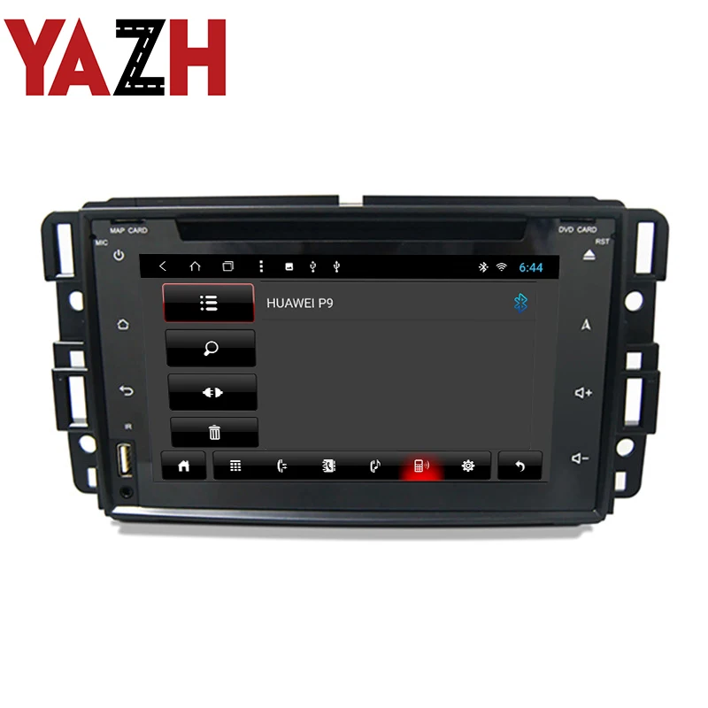 YAZH Android 9 0 2 Гб ОЗУ 32 ПЗУ 8 дюймовый сенсорный экран автомобильный dvd gps навигатор