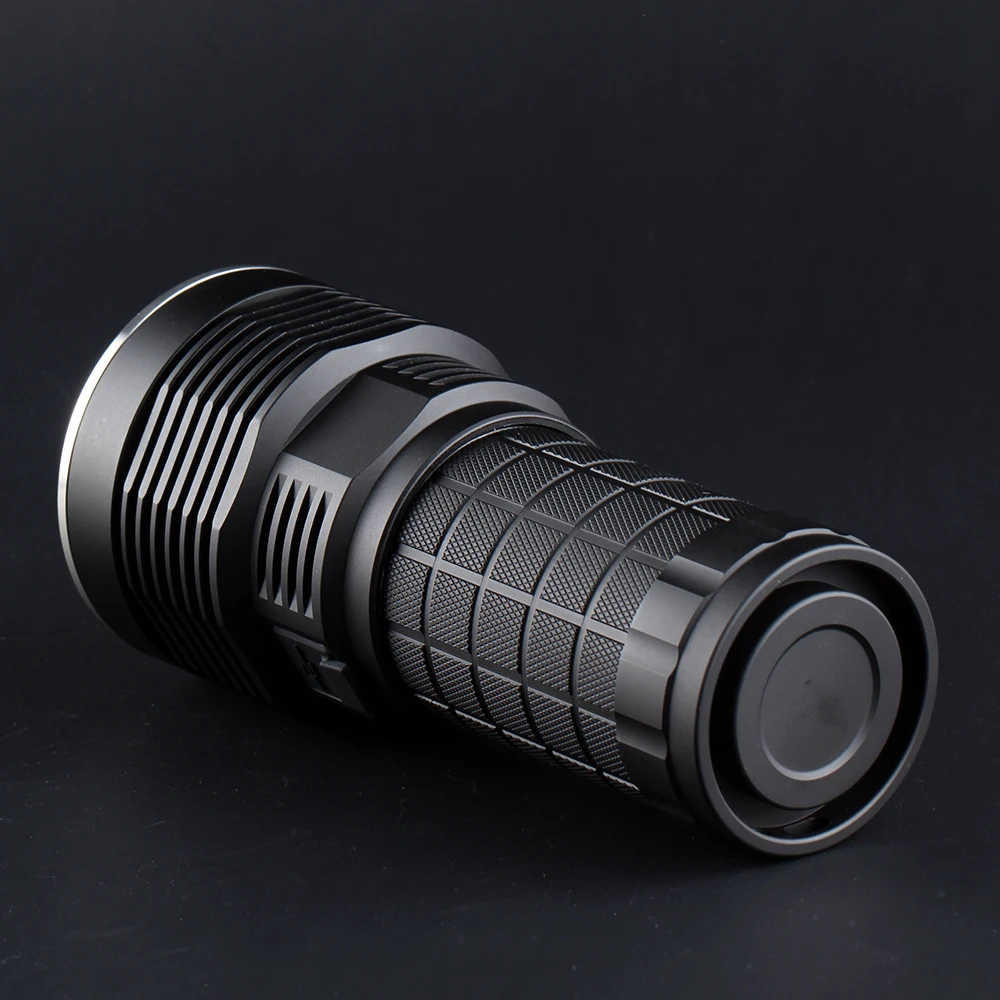 Interface de Carregamento Convoy Lanterna Cree 4300lm Tipo-c 18650 Flash Tocha Caça Acampamento Luz Mais Poderosa 4x18a Xhp70.2 4 Convoy 4x18a lanterna, cree xhp70.2, 4300lm, tipo-c