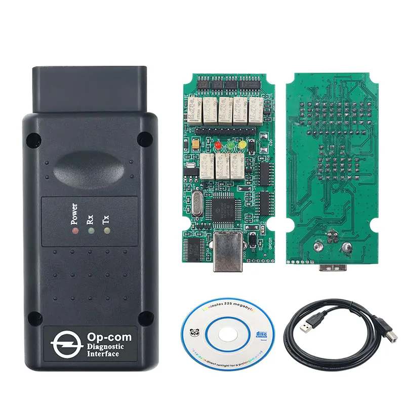 OPCOM V1.70 OP COM 170 с лучшим чипом PIC18F458 для Opel Auto OBD2 сканер кода Can Bus диагностический