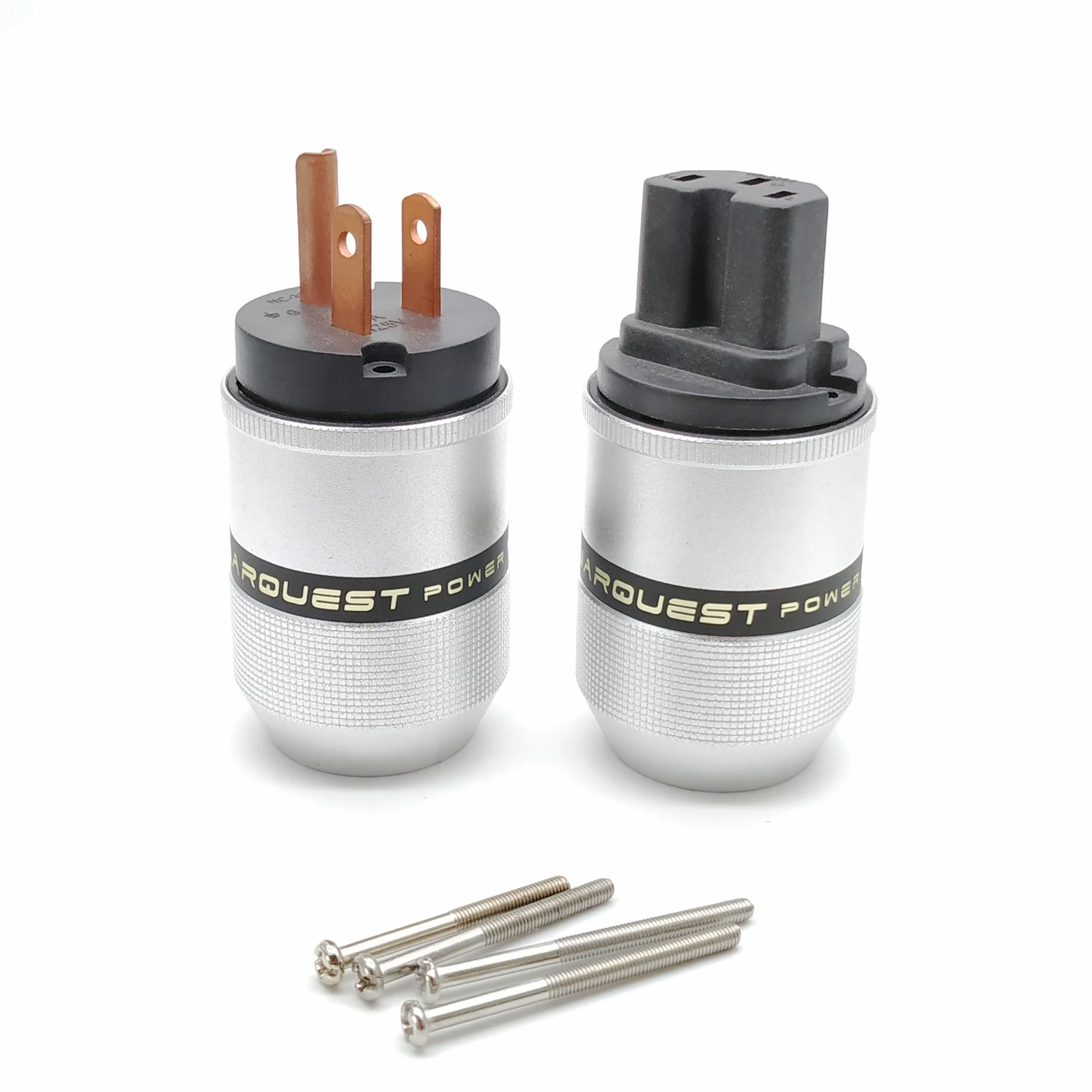 SONARQUEST P25-R(PB) C25-C(PB) Алюминиевый сплав высокого класса чистая красная медь США Разъем питания и IEC разъем для HiFi аудио усилитель