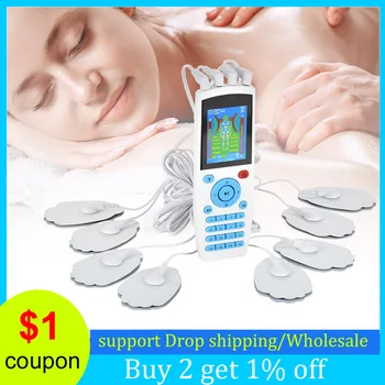 

16 Modes TENS Physiotherapy Electrical EMS Nerve Muscle Stimulator Massager Machine For Neck Body Relax Massage Device