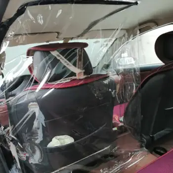 

Car Antivirus Protection Partition Screen Taxi taxi Driver Cab Isolation Film Transparent Anti-droplet Protective Film Interior