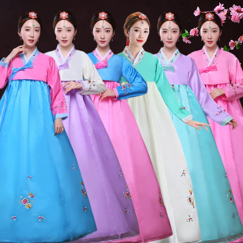 2019 New Korea Dachangjin Costume Traditional Hanbok Dress National ...
