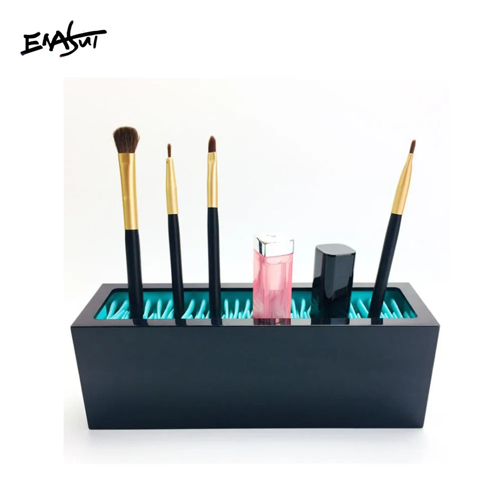 Зеленый Enasui держатель кистей для макияжа косметический держатель инструменты для макияжа коробки для украшений, витрина - Цвет: Зеленый