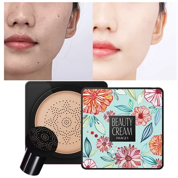 

Mushroom Head BBCC Beauty Cream Air Cushion Foundation Concealer Whitening Waterproof Brighten Oil Control Face Base Tone Makeup