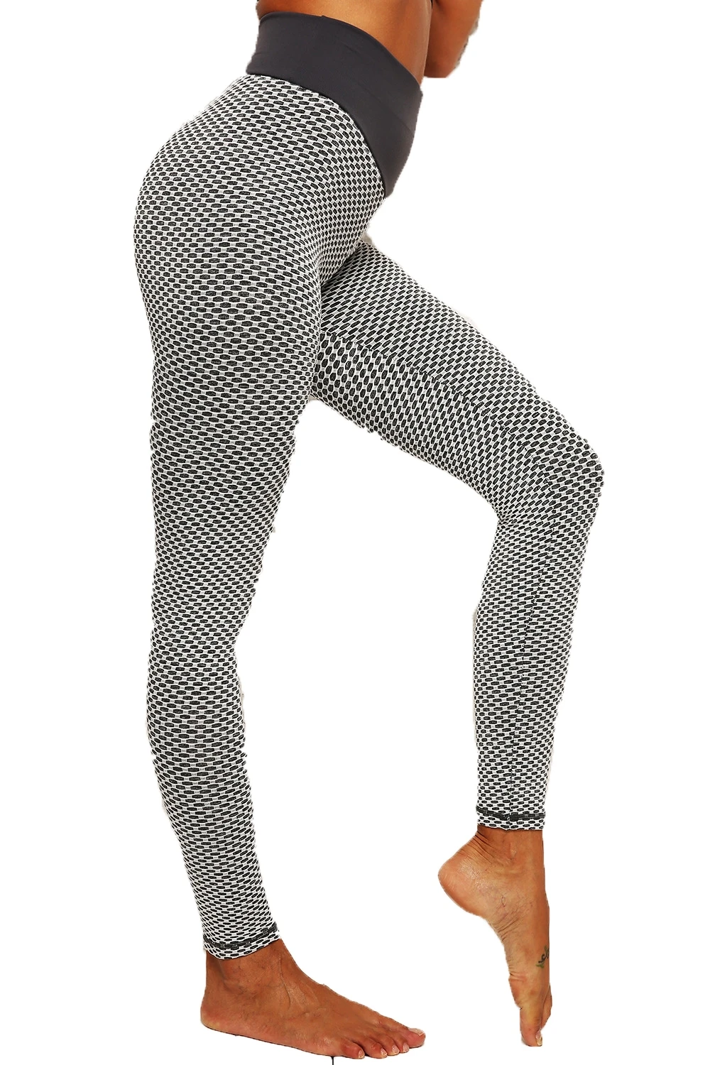 

Leggings Women sweatpants Fitness pants Sports pants High waist breathable Quick drying Running joggers Buttocks jacquard 0368