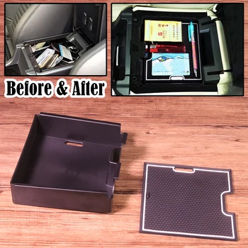 

New Car Central Armrest Storage Box Container Holder Tray Organizer Fit For Land Rover Discovery Sport 2015 2016 2017 2018 2019