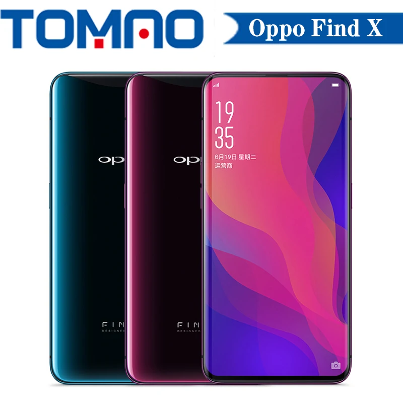 OPPO Find X смартфон 4G LTE Android Snapdragon 845 Восьмиядерный 8+ 128G/256G VOOC мобильный телефон 25.0MP Face ID Smartp