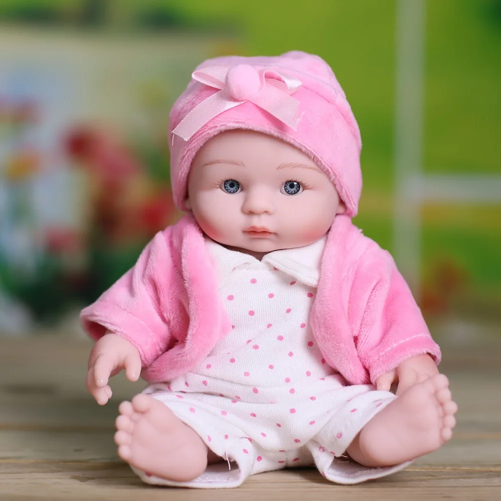 20 см милые мини-игрушки из силикона на все тело реалистичные игрушки для